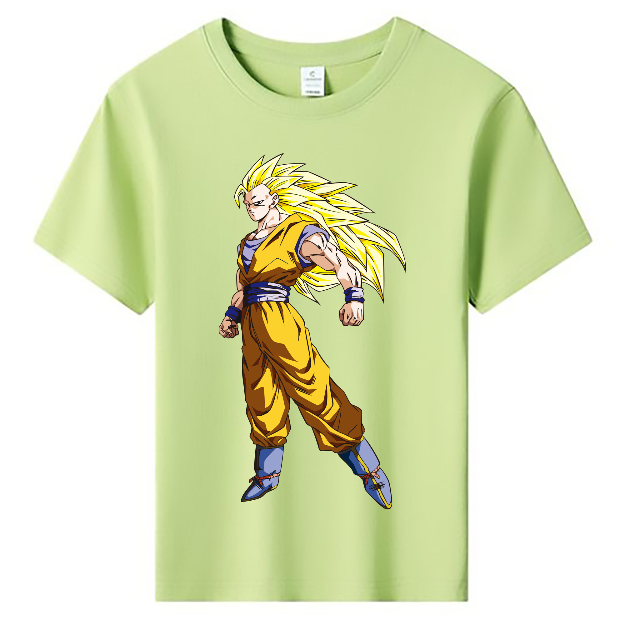 （画像用） ドラゴンボール 孫悟空（そん ごくう）Son Goku カカロット DRAGON BALL Kakarotto 綿100％キッズTシャツ（フロントプリント）
